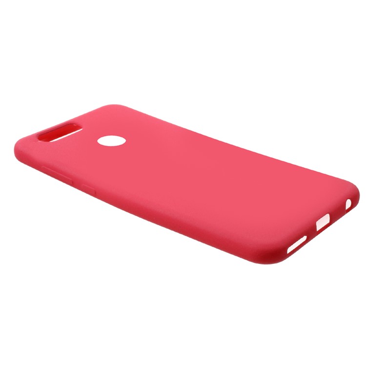 Matte Anti-fingerprint TPU Mobile Phone Shell for Huawei Nova 2 Plus - Red-2