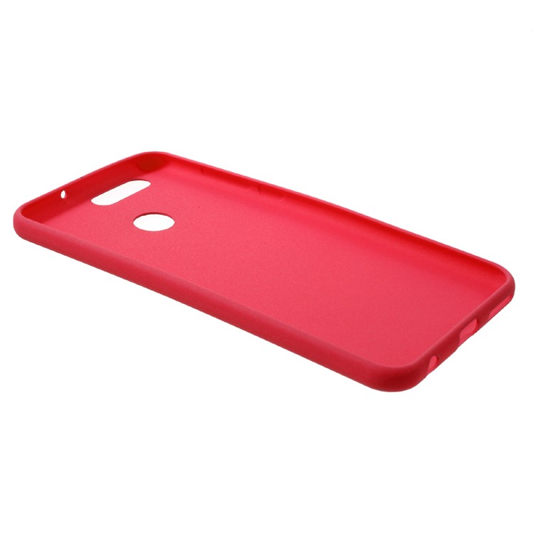 Matte Anti-fingerprint TPU Mobile Phone Shell for Huawei Nova 2 Plus - Red-3