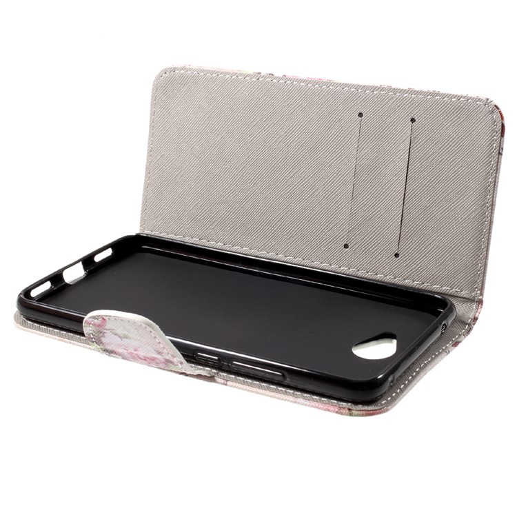 Pattern Printing Wallet Leather Cover for Huawei Y7 (2017) - Eiffel Tower-6