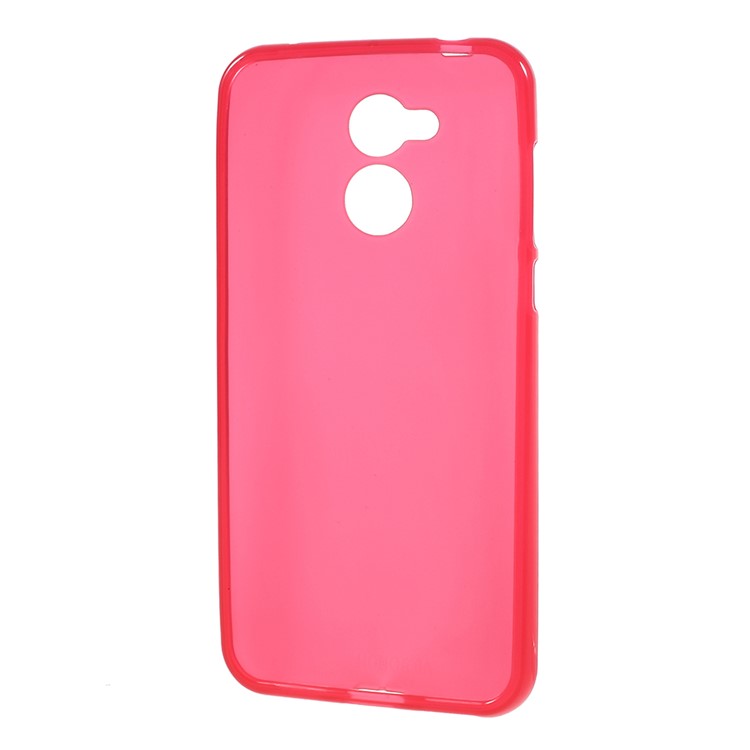 Matte Anti-scratch TPU Phone Shell for Huawei Honor 6A/Honor 5C pro - Red-3