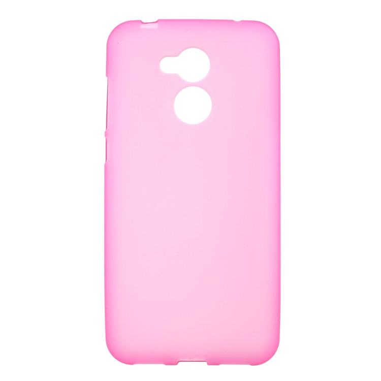 Matte Anti-scratch TPU Mobile Phone Case for Huawei Honor 6A/Honor 5C pro - Rose-1