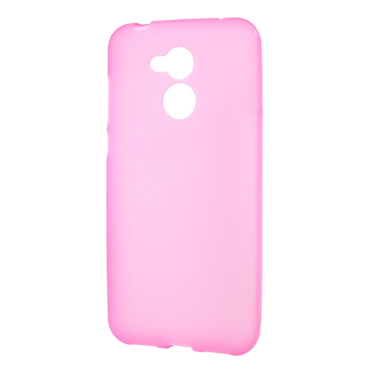 Matte Anti-scratch TPU Mobile Phone Case for Huawei Honor 6A/Honor 5C pro - Rose-2