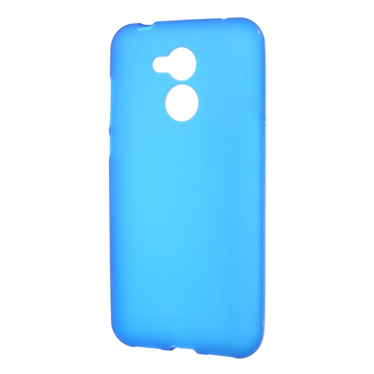 Matte Anti-scratch TPU Cell Phone Case for Huawei Honor 6A/Honor 5C pro - Blue-2