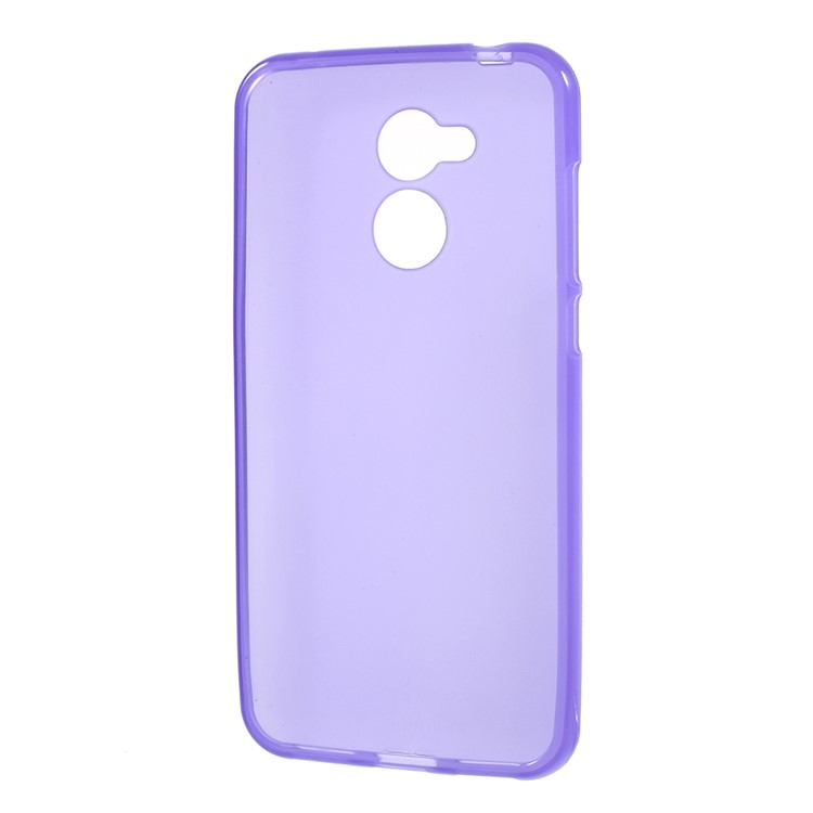 Matte Anti-scratch TPU Back Casing for Huawei Honor 6A/Honor 5C pro - Purple-3