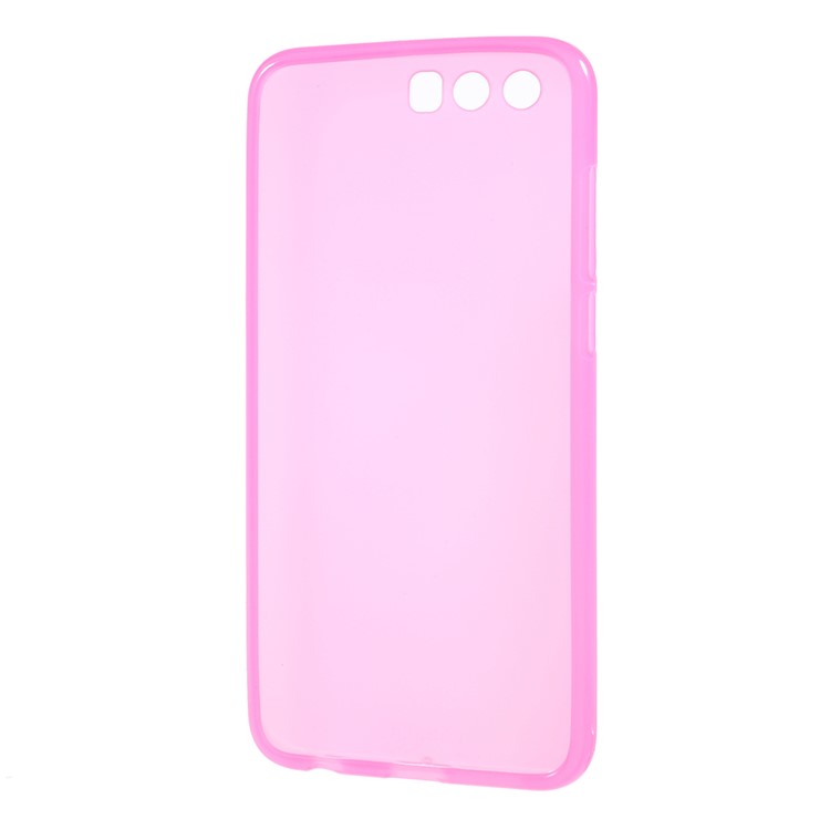 Matte Anti-scratch TPU Mobile Phone Case for Huawei Honor 9 - Rose-3