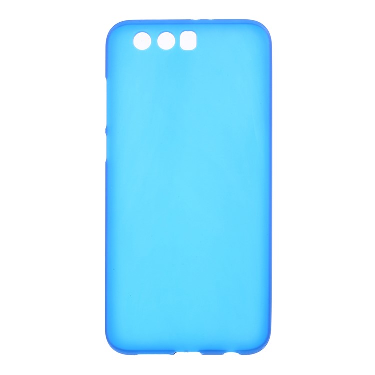Matte Anti-scratch TPU Cell Phone Cover for Huawei Honor 9 - Blue-1