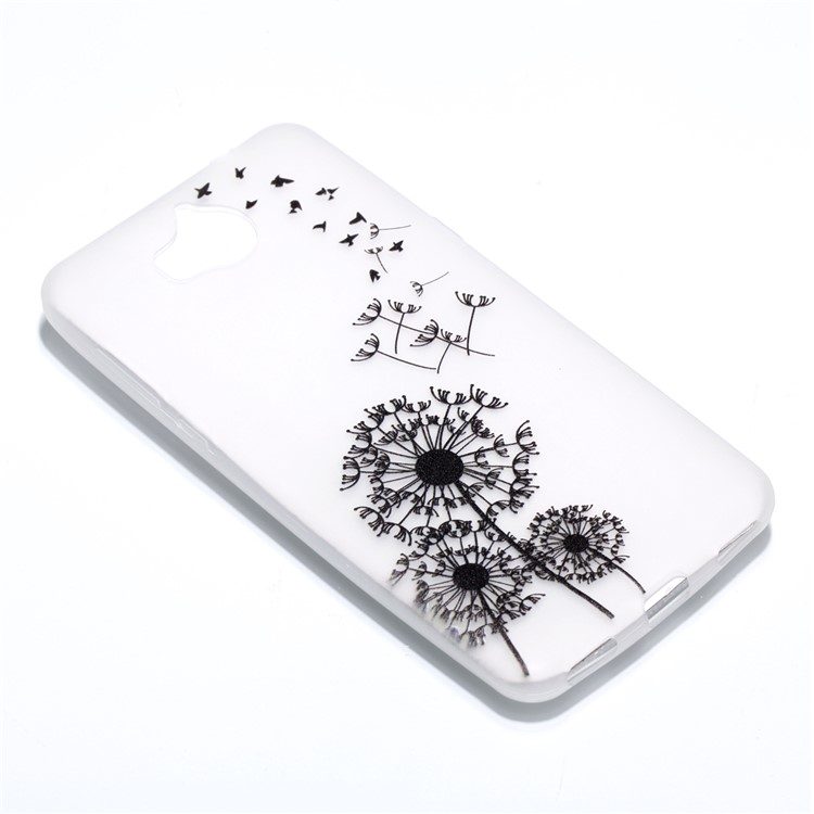 For Huawei Y5 (2017) / Y6 (2017) Luminous Patterned TPU Flexible Casing - Dandelion-4