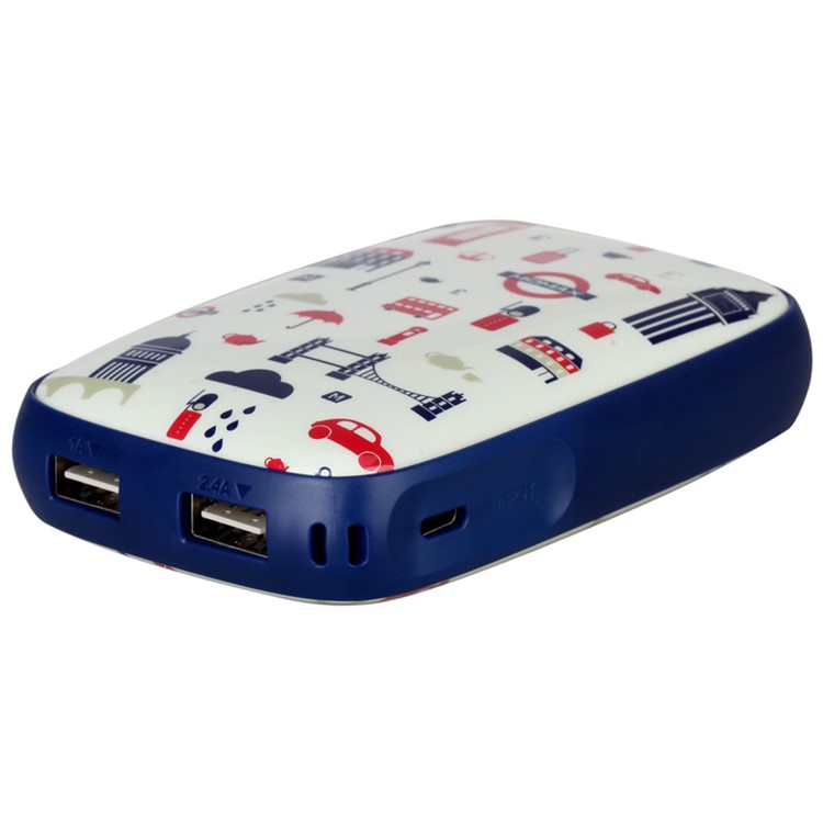 MOMAX iPower ART 9000mAh Dual USB Power Bank Battery Backup Charger for iPhone Samsung Huawei - London Elements-3