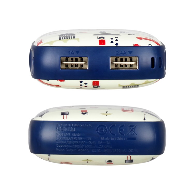 MOMAX iPower ART 9000mAh Dual USB Power Bank Battery Backup Charger for iPhone Samsung Huawei - London Elements-6