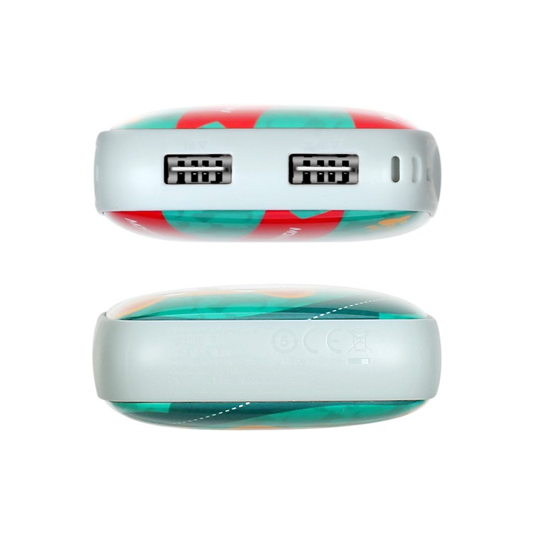 MOMAX iPower ART 9000mAh Portable Dual USB Power Bank Battery Charger for iPhone Samsung Huawei - Akita Dog-6