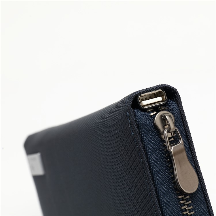 KOROVO 2-in-1 4800mAh Portable Power Bank Charger Wallet Case for Android Smartphone - Black-15