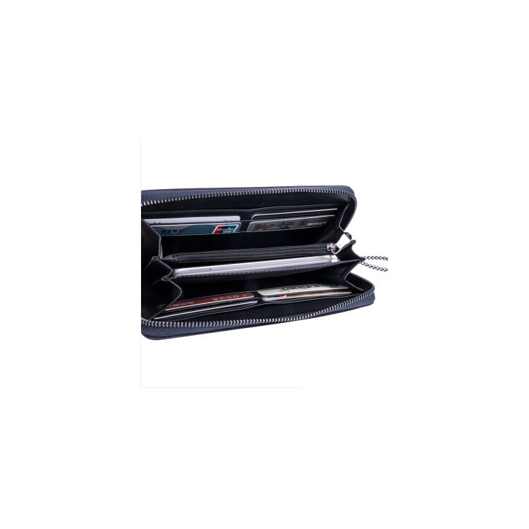 KOROVO 2-in-1 4800mAh Portable Power Bank Charger Wallet Case for Android Smartphone - Black-2