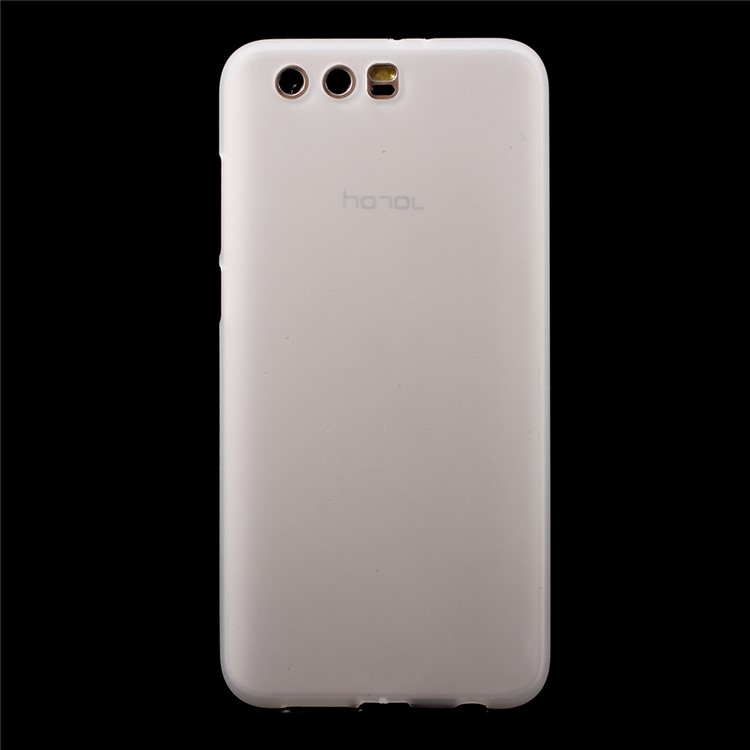 Double Sided Matte TPU Gel Cover for Huawei Honor 9 - White-1