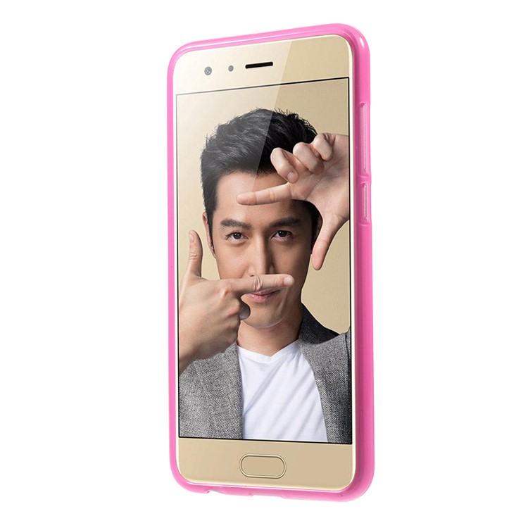 Double Sided Matte TPU Phone Cover for Huawei Honor 9 - Rose-2