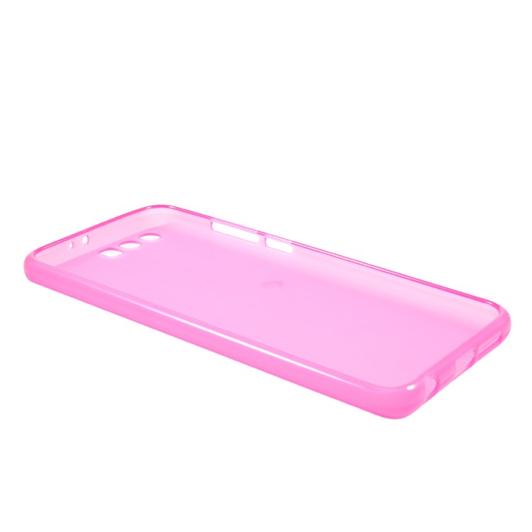 Double Sided Matte TPU Phone Cover for Huawei Honor 9 - Rose-5