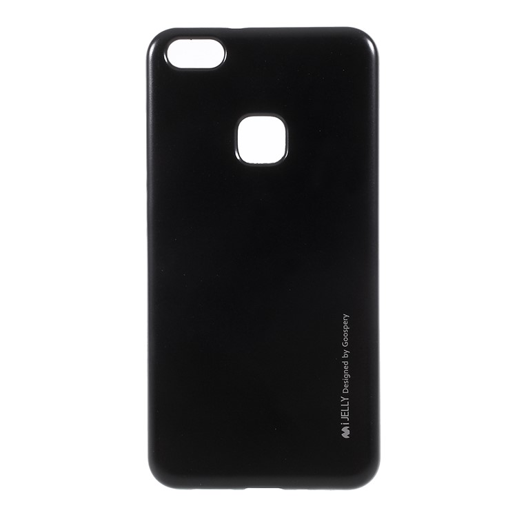 MERCURY GOOSPERY i JELLY Metallic Soft TPU Phone Case for Huawei P10 Lite - Black-1