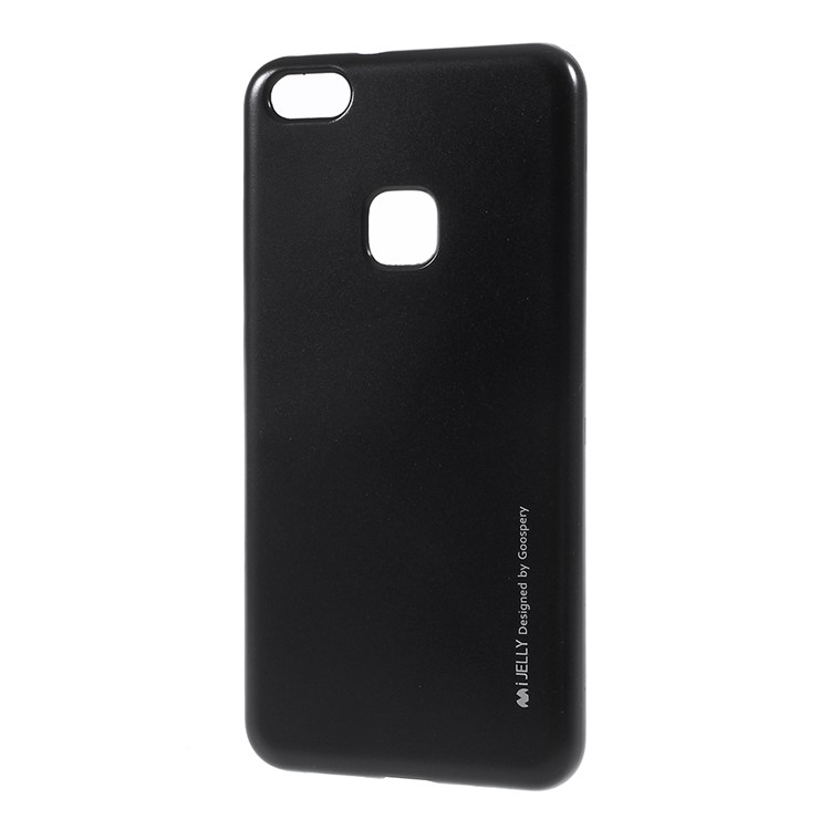 MERCURY GOOSPERY i JELLY Metallic Soft TPU Phone Case for Huawei P10 Lite - Black-2