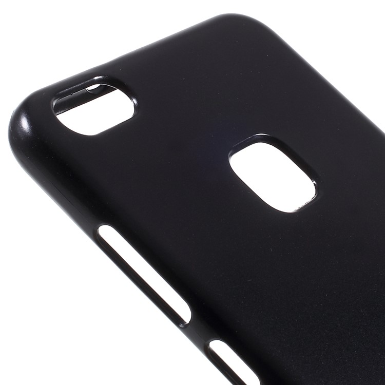 MERCURY GOOSPERY i JELLY Metallic Soft TPU Phone Case for Huawei P10 Lite - Black-4