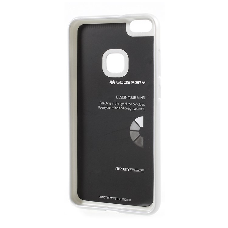 MERCURY GOOSPERY i JELLY Metallic Soft TPU Phone Cover for Huawei P10 Lite - White-3