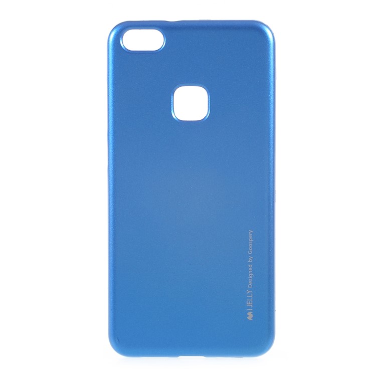 MERCURY GOOSPERY i JELLY Metallic Soft TPU Mobile Phone Case for Huawei P10 Lite - Blue-1