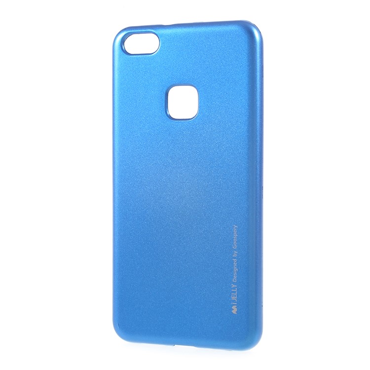 MERCURY GOOSPERY i JELLY Metallic Soft TPU Mobile Phone Case for Huawei P10 Lite - Blue-2