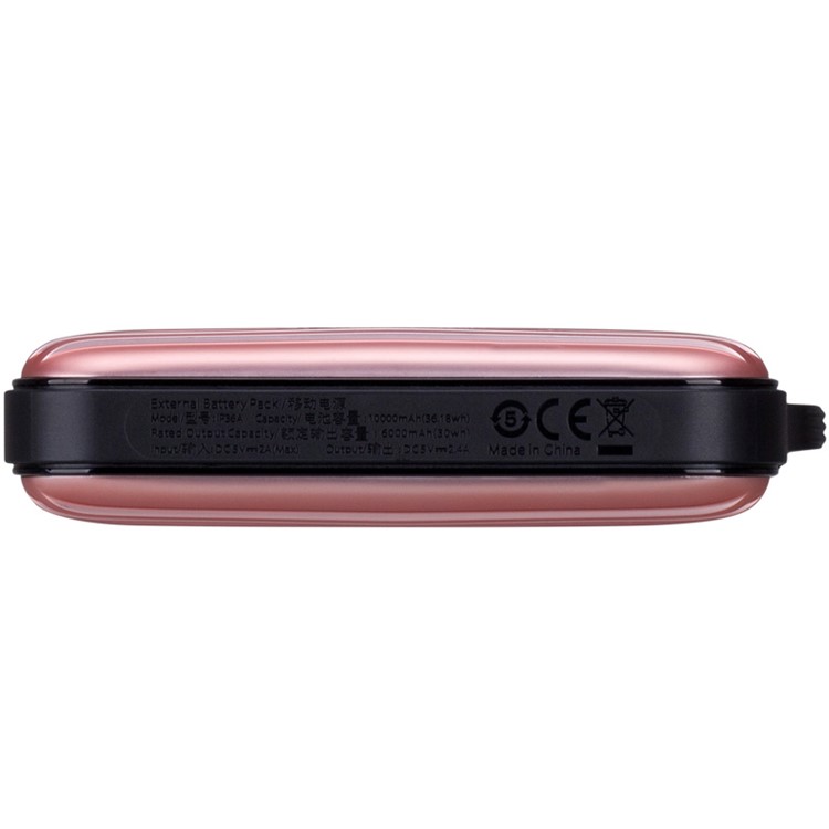MOMAX Ipower Go Mini+ 10000mAh 2.4A Suitcase Power Bank for iPhone iPad Pokemon Game - Rose Gold Color-5