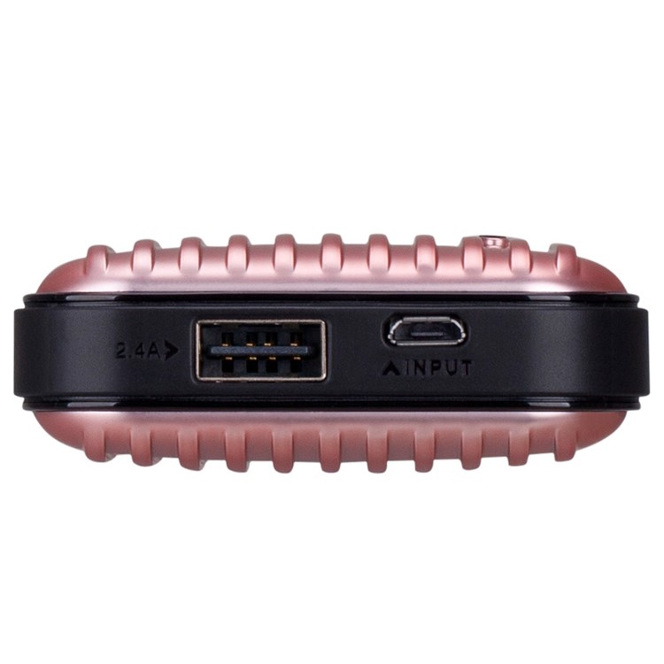 MOMAX Ipower Go Mini+ 10000mAh 2.4A Suitcase Power Bank for iPhone iPad Pokemon Game - Rose Gold Color-6