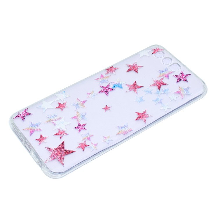 Ultra Thin Patterned Soft TPU Shell for Huawei Honor 9 - Star-2