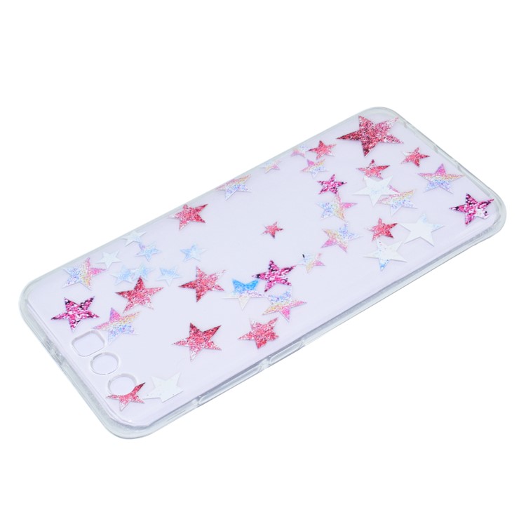 Ultra Thin Patterned Soft TPU Shell for Huawei Honor 9 - Star-3