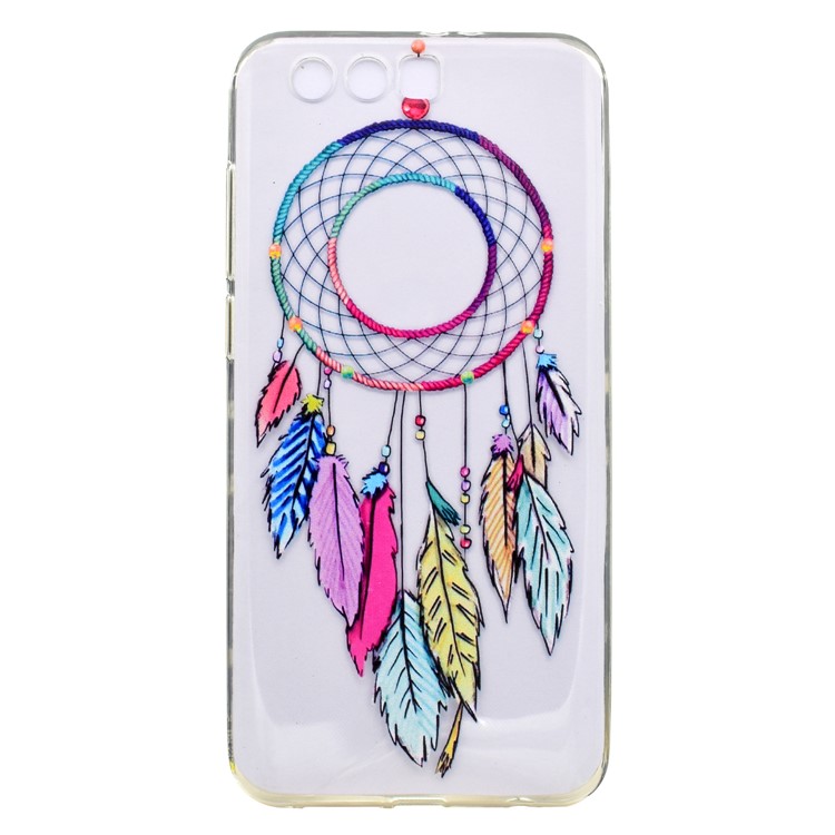 Ultra Thin Patterned Soft TPU Mobile Phone Case for Huawei Honor 9 - Dream Catcher-1