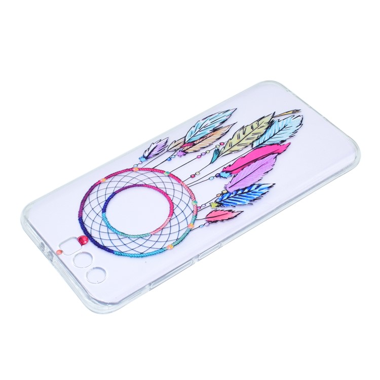 Ultra Thin Patterned Soft TPU Mobile Phone Case for Huawei Honor 9 - Dream Catcher-3