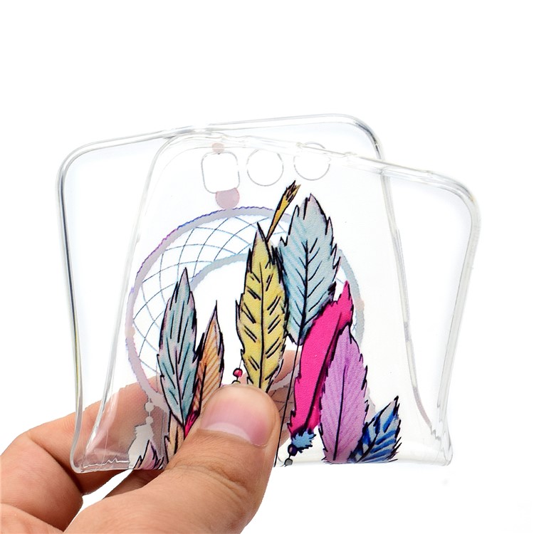 Ultra Thin Patterned Soft TPU Mobile Phone Case for Huawei Honor 9 - Dream Catcher-5