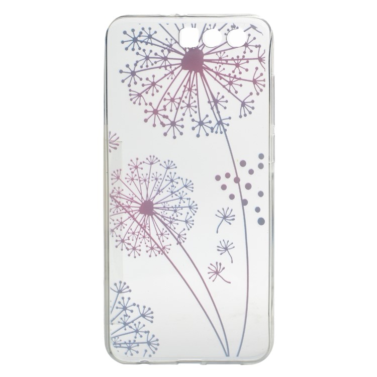 Ultra Thin Patterned Soft TPU Back Case for Huawei Honor 9 - Dandelion-4
