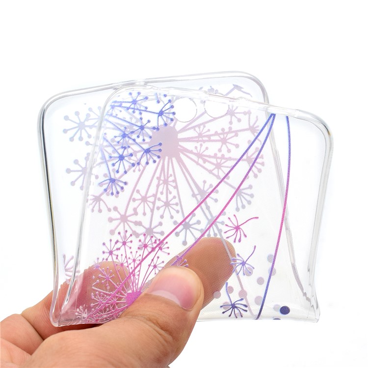 Ultra Thin Patterned Soft TPU Back Case for Huawei Honor 9 - Dandelion-5