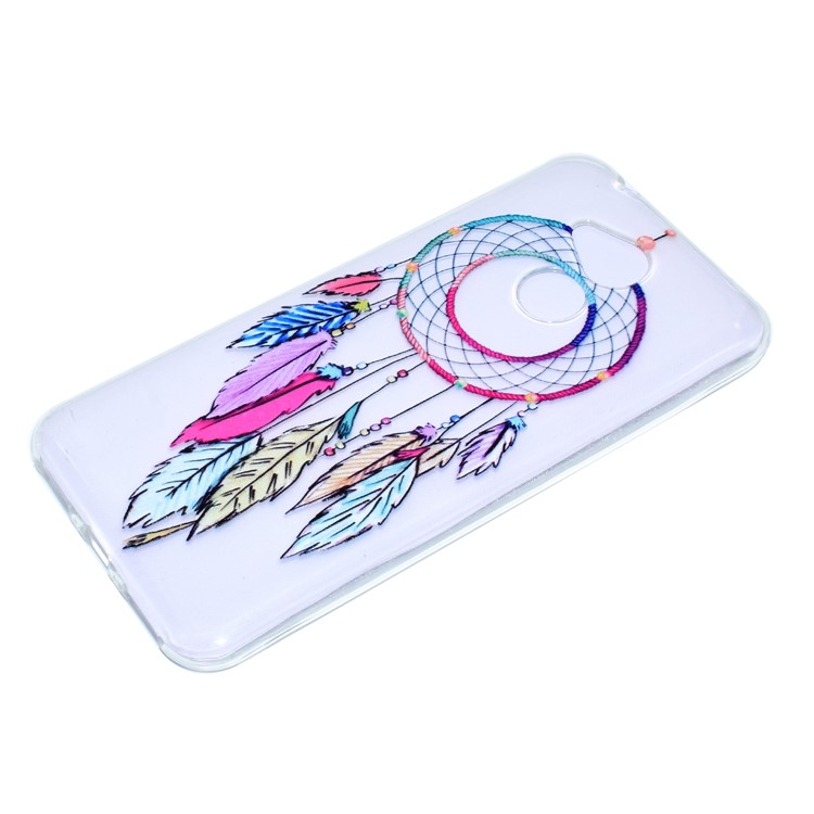 Ultra-thin Patterned Soft TPU Back Mobile Phone Case for Huawei Honor 6A / Honor 5C pro - Dream Catcher-2