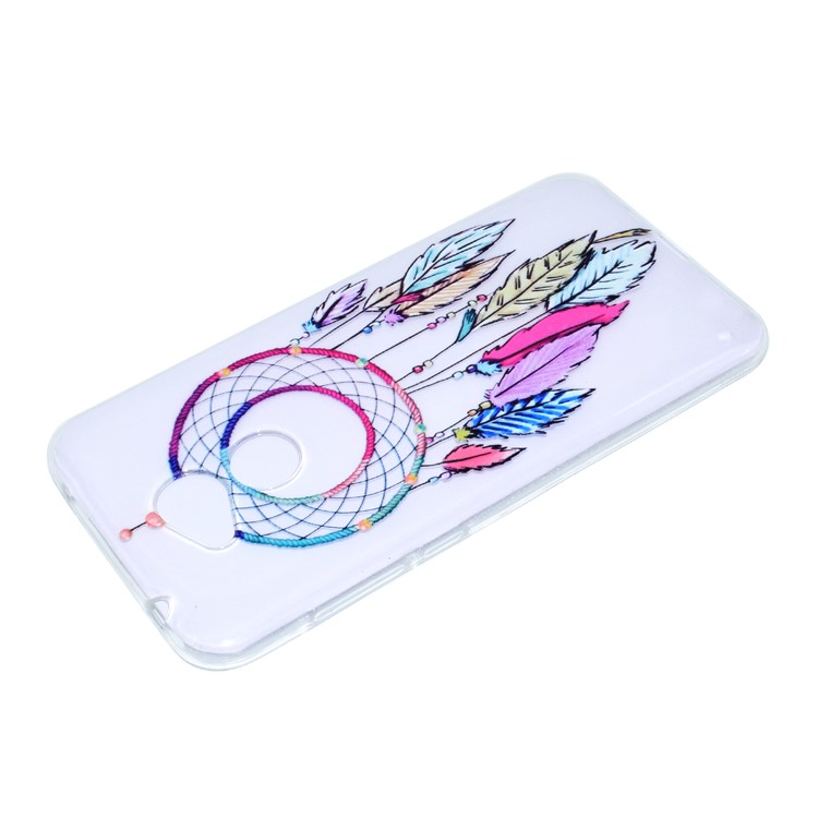 Ultra-thin Patterned Soft TPU Back Mobile Phone Case for Huawei Honor 6A / Honor 5C pro - Dream Catcher-3