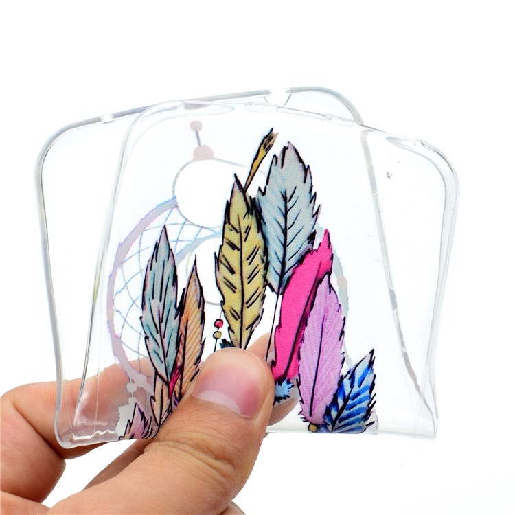 Ultra-thin Patterned Soft TPU Back Mobile Phone Case for Huawei Honor 6A / Honor 5C pro - Dream Catcher-5