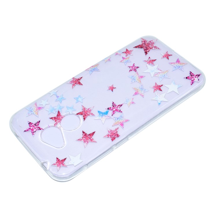 Pattern Printing TPU Protection Back Mobile Phone Case for Huawei Honor 6A / Honor 5C pro - Stars-3