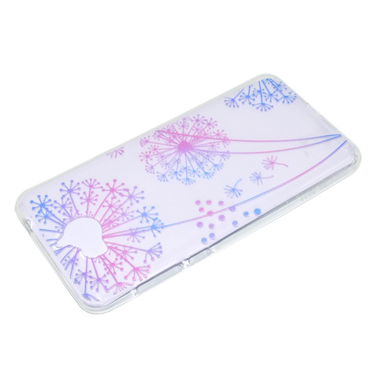 Pattern Printing Flexible TPU Protection Mobile Phone Cover for Huawei Y5 (2017) / Y6 (2017) - Dandelion-3