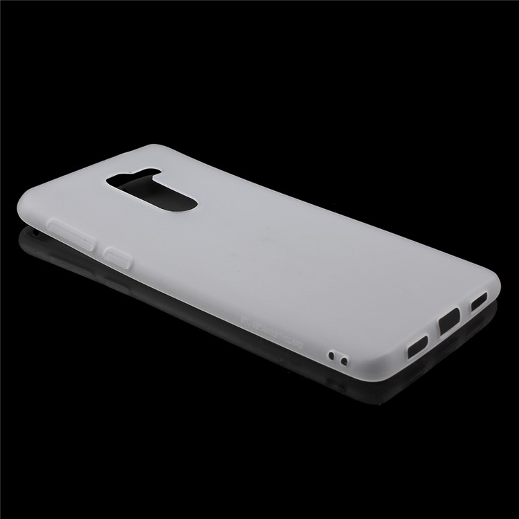 Matte Anti-scratch TPU Phone Cover for Huawei Honor 6X (2016) - White-2
