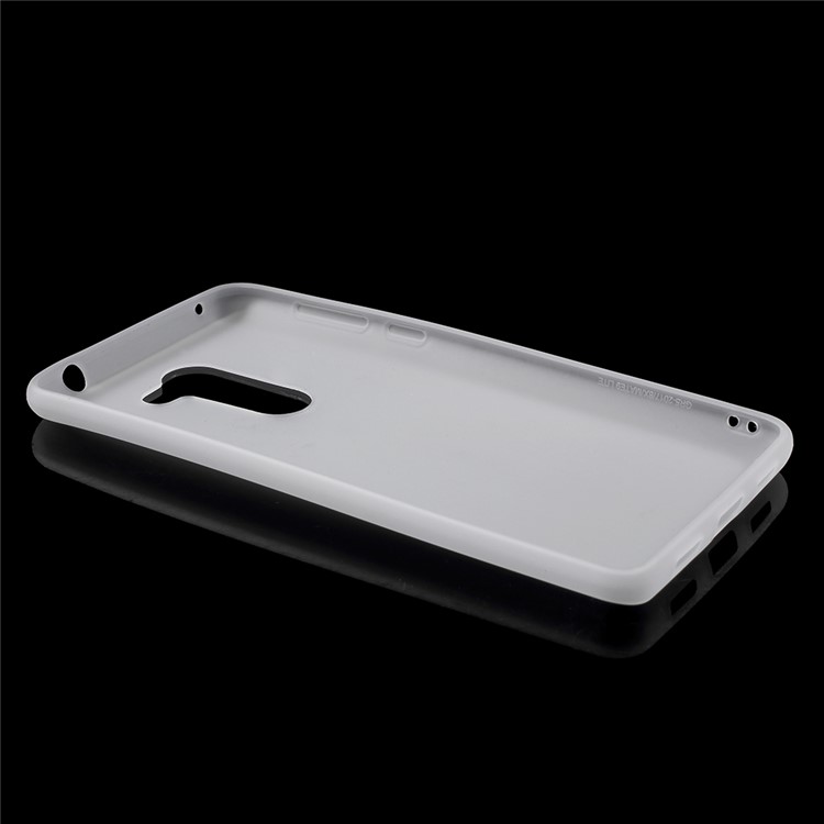 Matte Anti-scratch TPU Phone Cover for Huawei Honor 6X (2016) - White-3