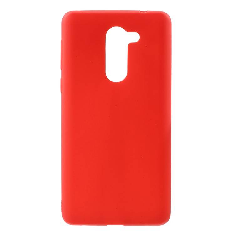 Matte Anti-scratch TPU Phone Shell for Huawei Honor 6X (2016) - Red-1