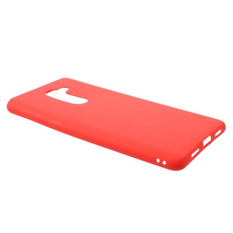 Matte Anti-scratch TPU Phone Shell for Huawei Honor 6X (2016) - Red-2