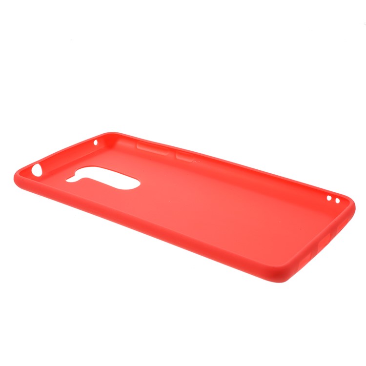 Matte Anti-scratch TPU Phone Shell for Huawei Honor 6X (2016) - Red-3