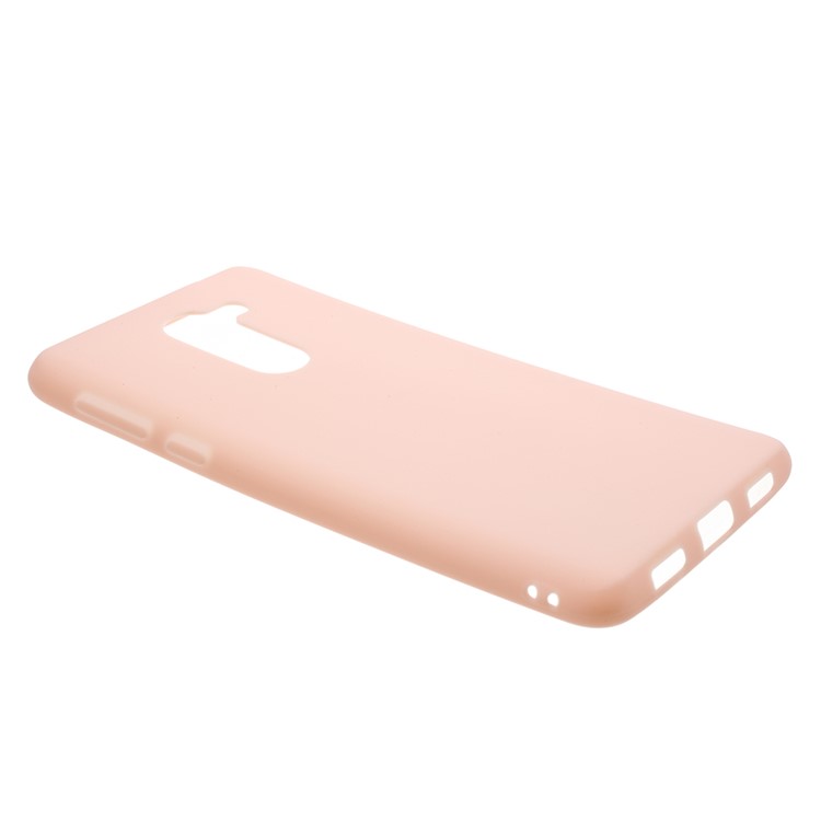 Matte Anti-scratch TPU Mobile Phone Case for Huawei Honor 6X (2016) - Pink-2
