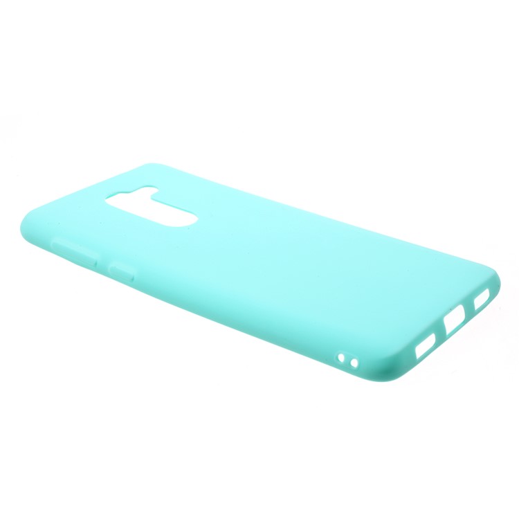 Matte Anti-scratch TPU Cell Phone Cover for Huawei Honor 6X (2016) - Cyan-2
