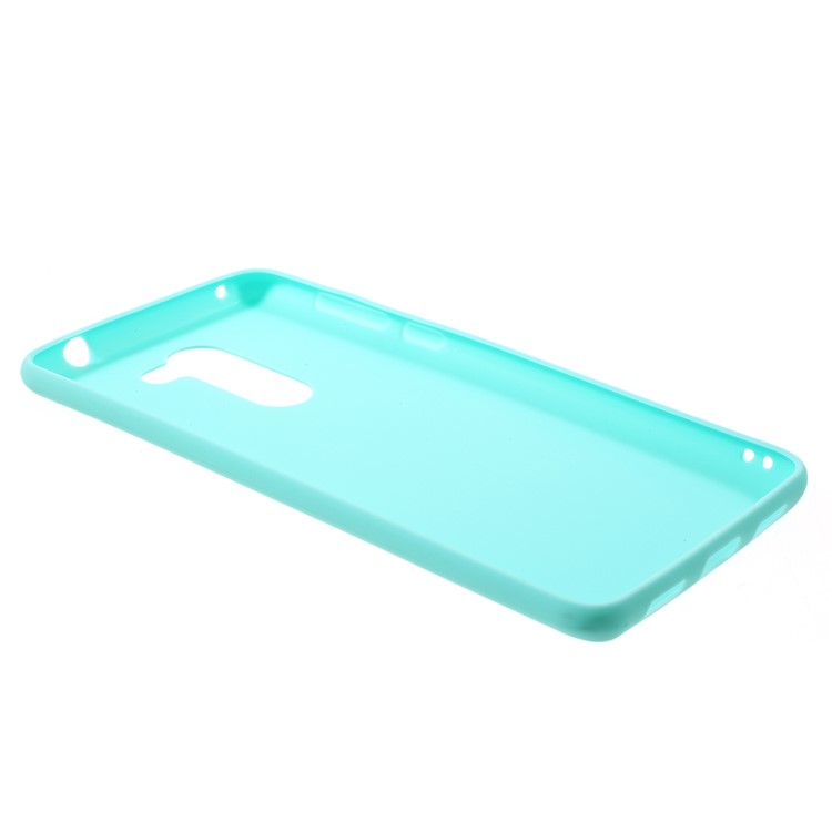 Matte Anti-scratch TPU Cell Phone Cover for Huawei Honor 6X (2016) - Cyan-3