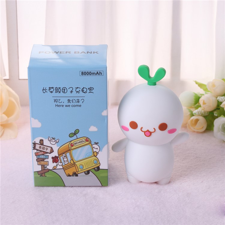 Cute Cartoon Figure Mini Portable Power Bank 8000mAh for iPhone Samsung Huawei - Acting Cute-10