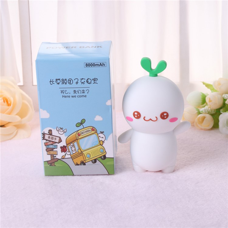 Cute Cartoon Figure Mini Portable Power Bank 8000mAh for iPhone Samsung Huawei - Acting Cute-16