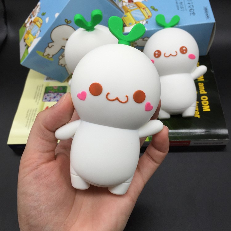 Cute Cartoon Figure Mini Portable Power Bank 8000mAh for iPhone Samsung Huawei - Acting Cute-5
